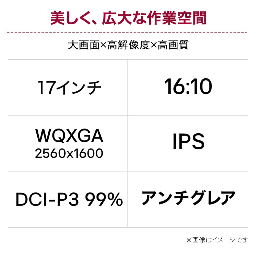 LG gram +View 17 17MT70 モバイルモニター　美品 17MT70 | LG gram +view | LG JP